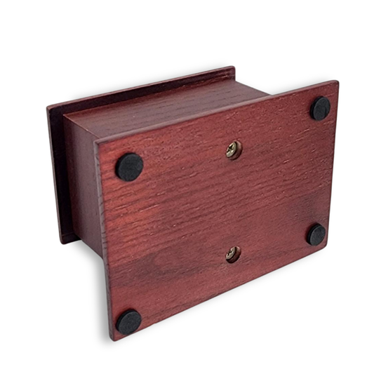Dark Wood Keepsake Cremation Urn