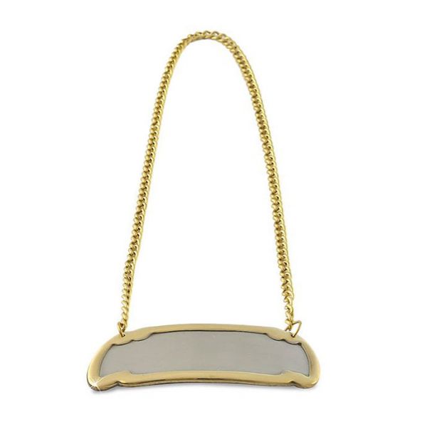 Modern Blue Brass Urn